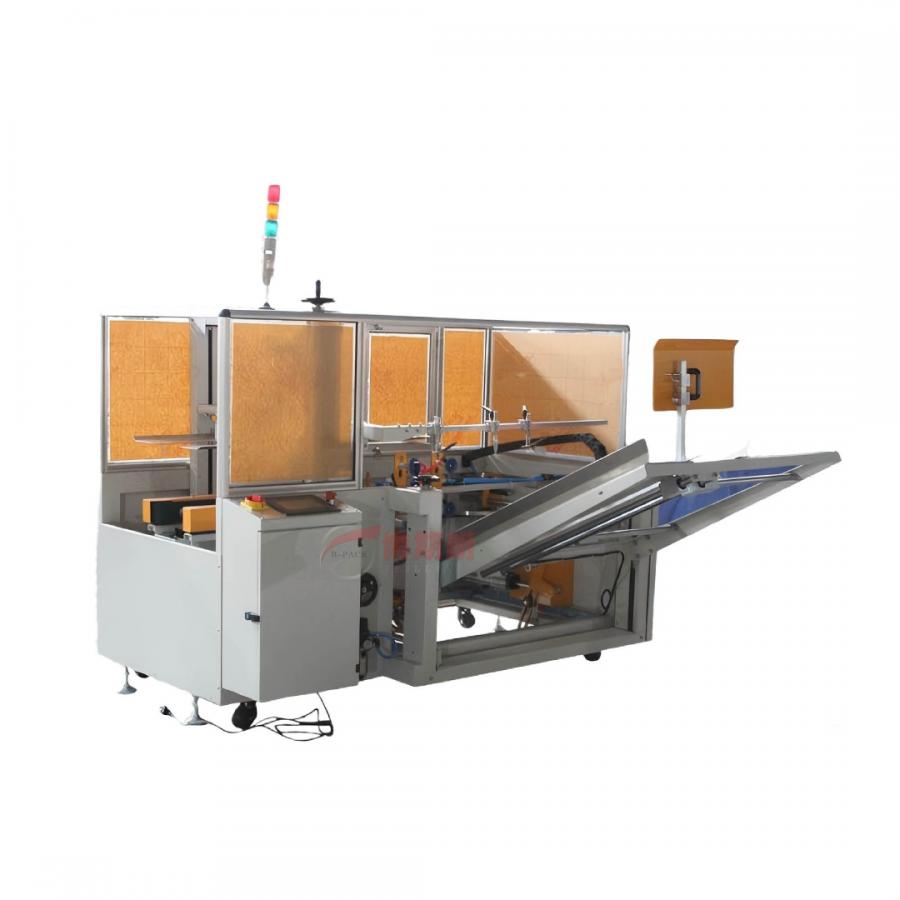 Vertical unboxing machine