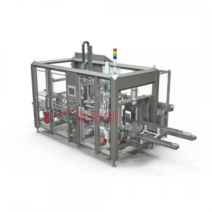 Opening and sealing machine