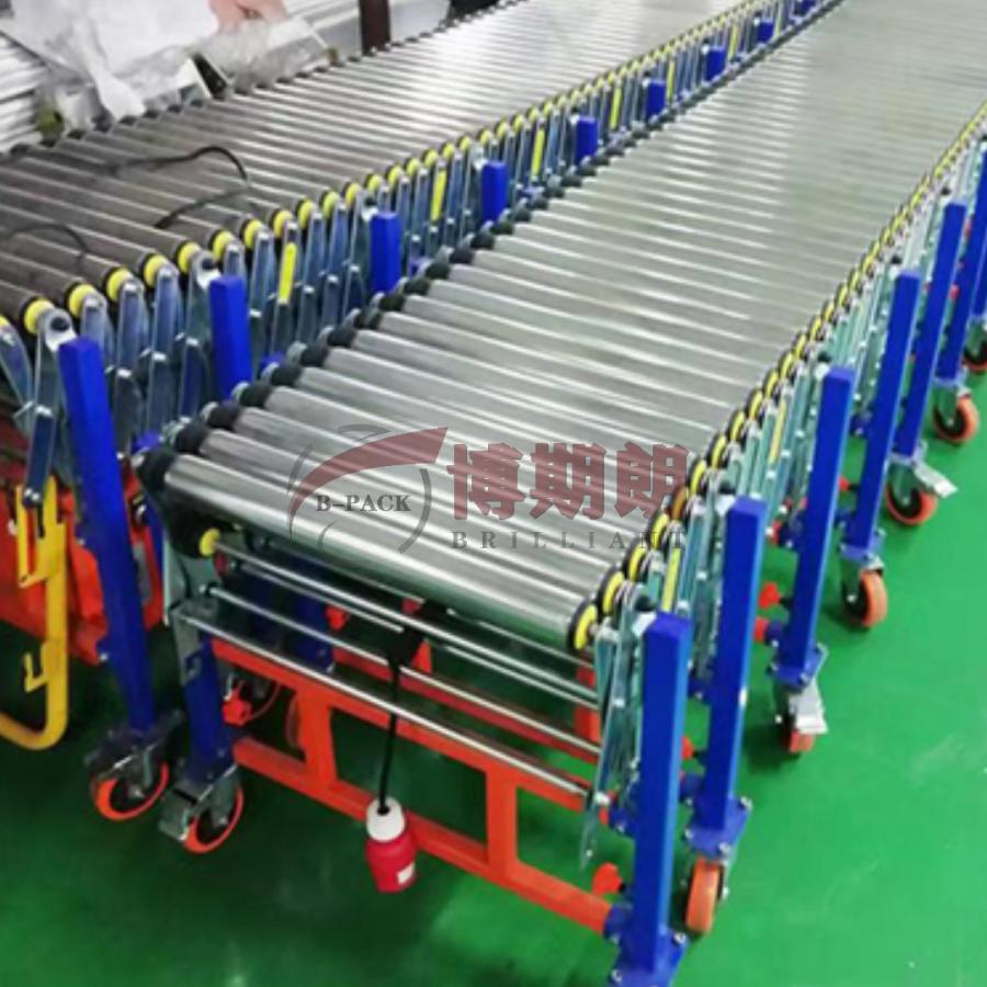 Scalable drum conveyor line
