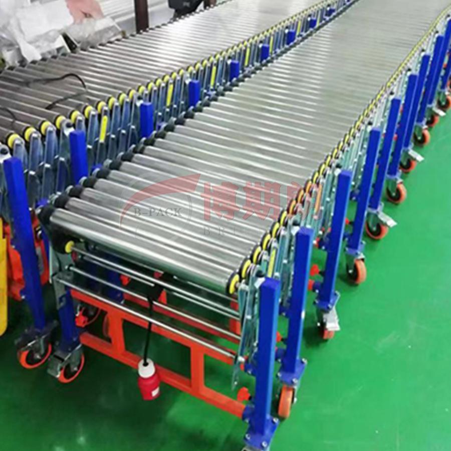 Scalable drum conveyor line